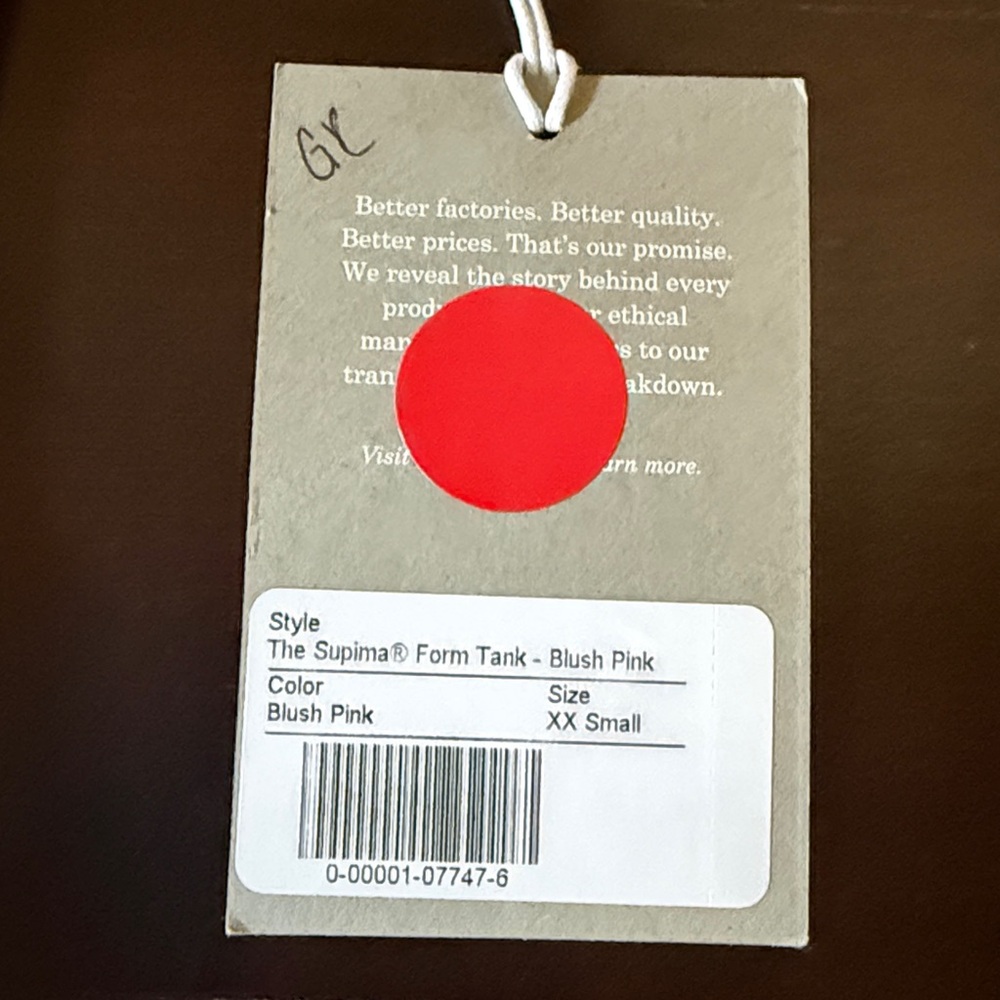 Everlane Supima Form Tank - Picture 3 of 3